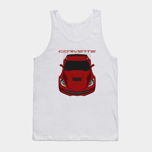 Corvette C7 - Long Beach Red Tank Top